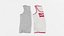 Modello 3D della collezione Tank top