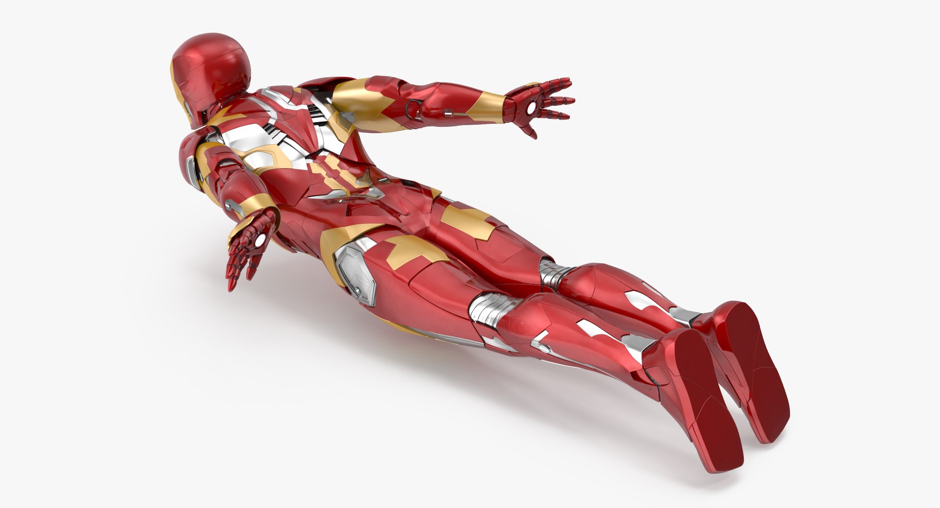 IRON MAN - RENDER - download free 3D model by Redron Creations - Cad Crowd