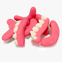 Gummy Teeth Candies Bunch