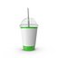 Vaso de plástico para jugo