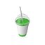 Vaso de plástico para jugo
