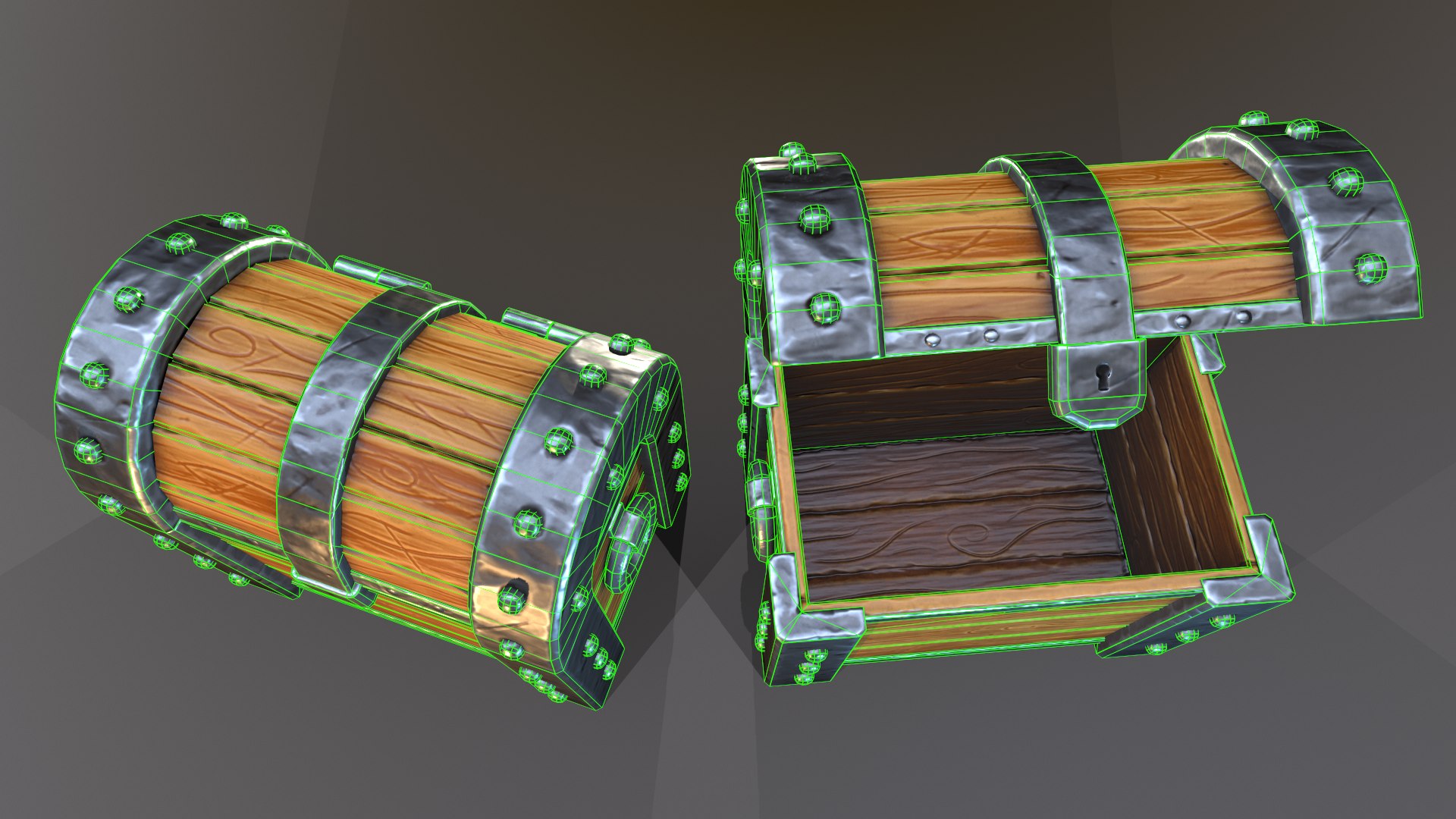 Stylized Chest 3D Model - TurboSquid 1933755