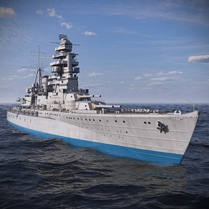 Historic Dreadnought with Elevated Foredeck and Side Guns Grey Rigged