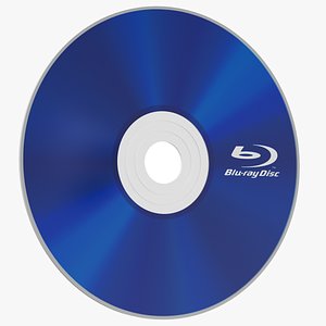 Blu Ray Disc 3D model