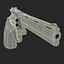 Colt Python Black 3D Model