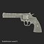 Colt Python Black 3D Model