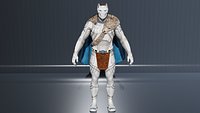 Black Panther White Tiger low-poly