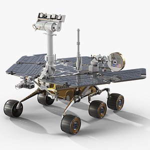 NASA Mars Exploration Rover Spirit Rigged 3D model
