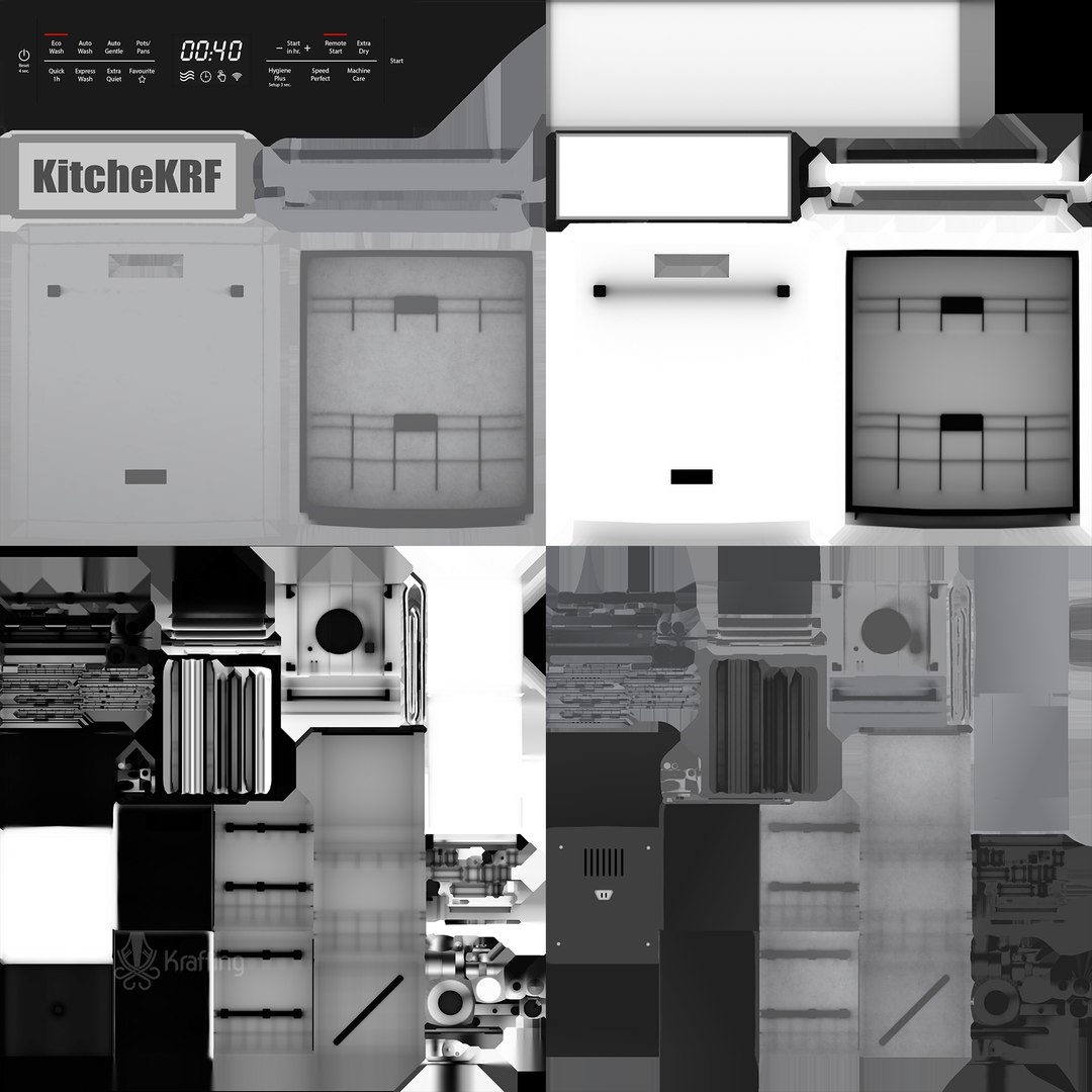 Diswasher Model - TurboSquid 2159074