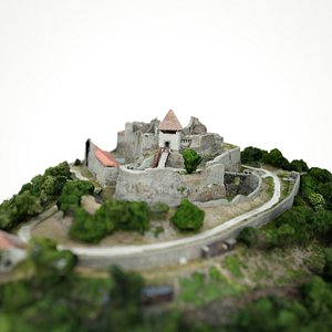 Medieval castle 3D