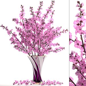 sakura bouquet 3D