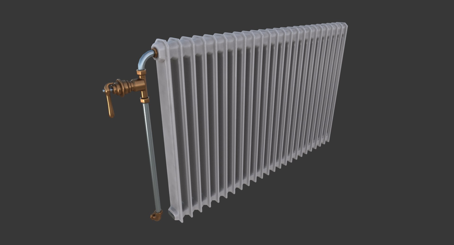 Old Radiator 3D Model - TurboSquid 1216468