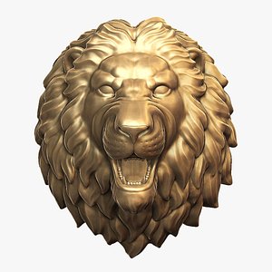 lion head 3D