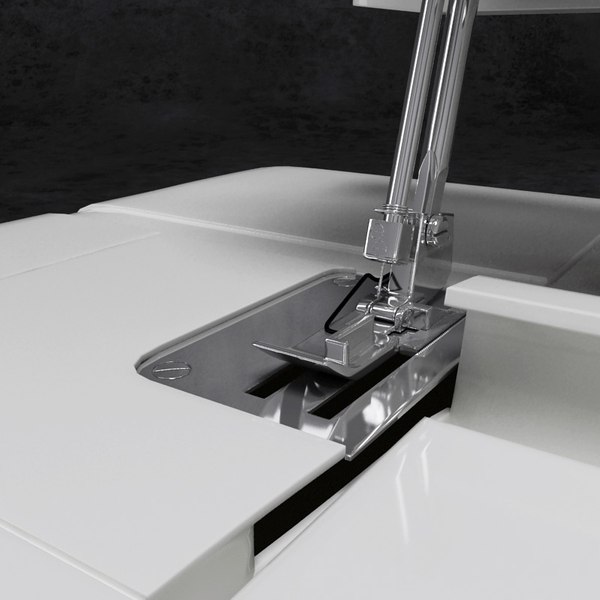 overlock janome 744d 3d model