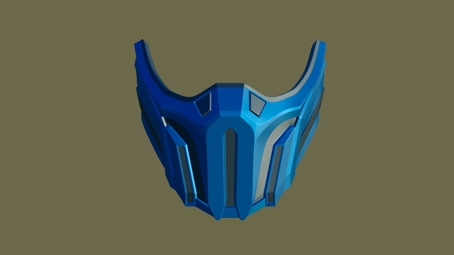 3D Freeze Samurai Mask for 3D Print model - TurboSquid 2064923
