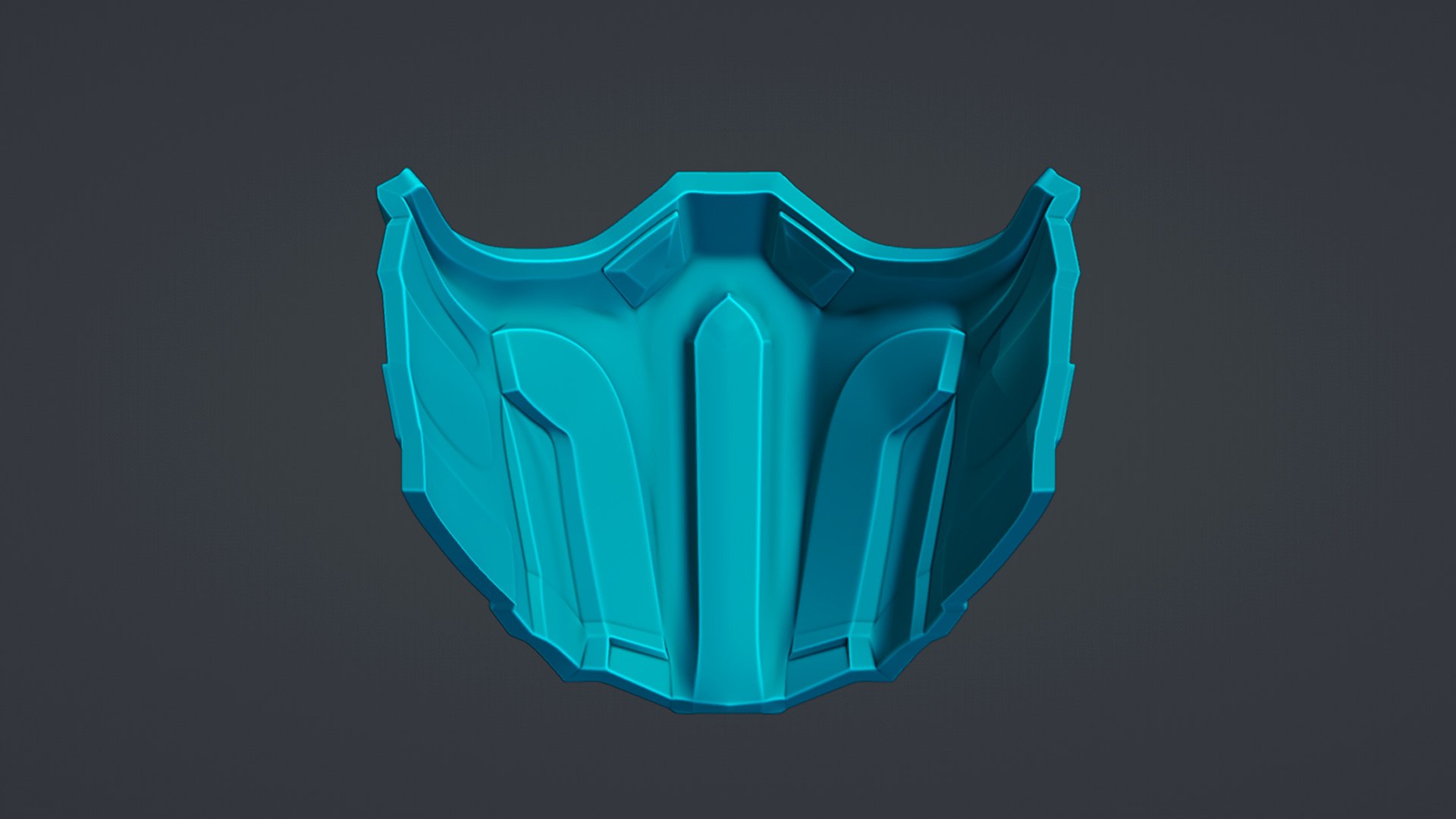 3D Freeze Samurai Mask for 3D Print model - TurboSquid 2064923