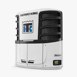 3D model refrigerator thermo king c600