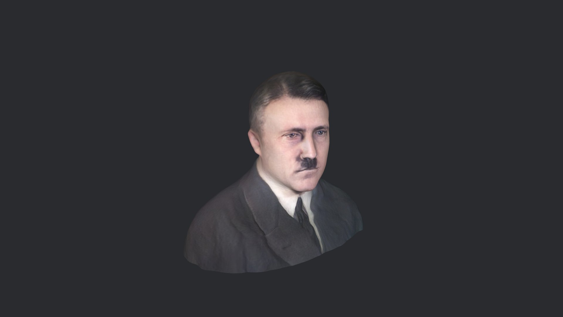 3D Model Adolf Hitler- Realistic Bust Head Ready 3d Model - TurboSquid ...