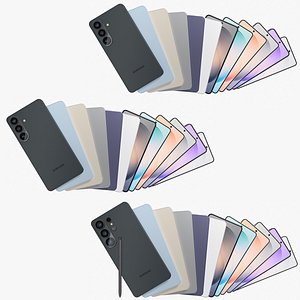 Samsung Galaxy S26 Family Collection 3D model