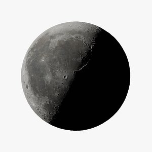 3D Moon model