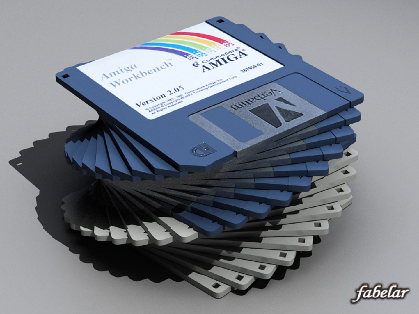 3d Floppy Disk