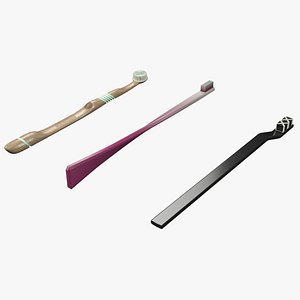 Set of Designer Toothbrushes