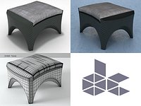 Phoenix Footstool