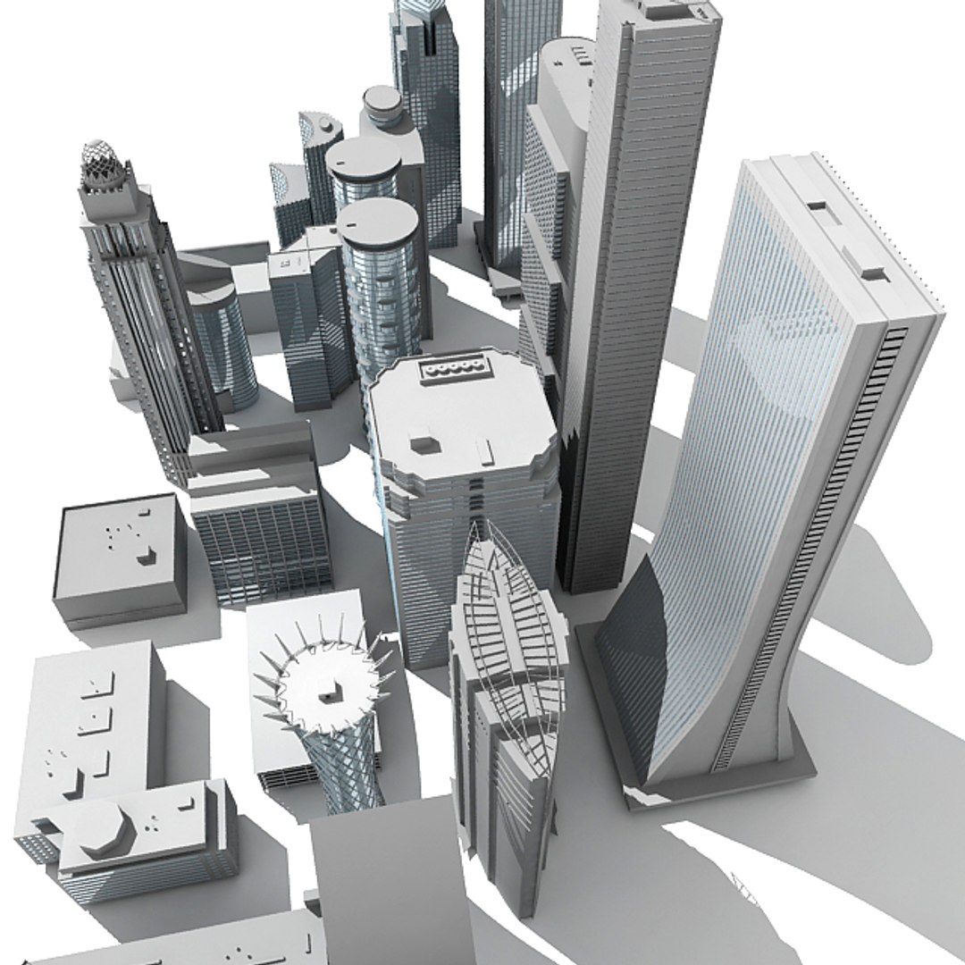 3ds Max Buildings Skycsrapers