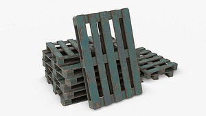 asset pallets 3D model