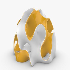 Organic Gyroid Shell Pavilion v2