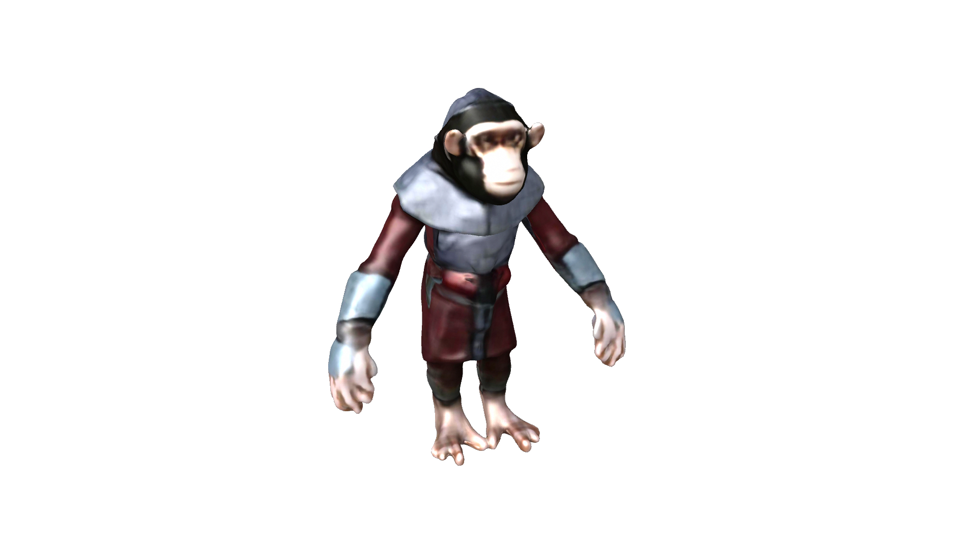 3D Monkey Model - TurboSquid 2206657