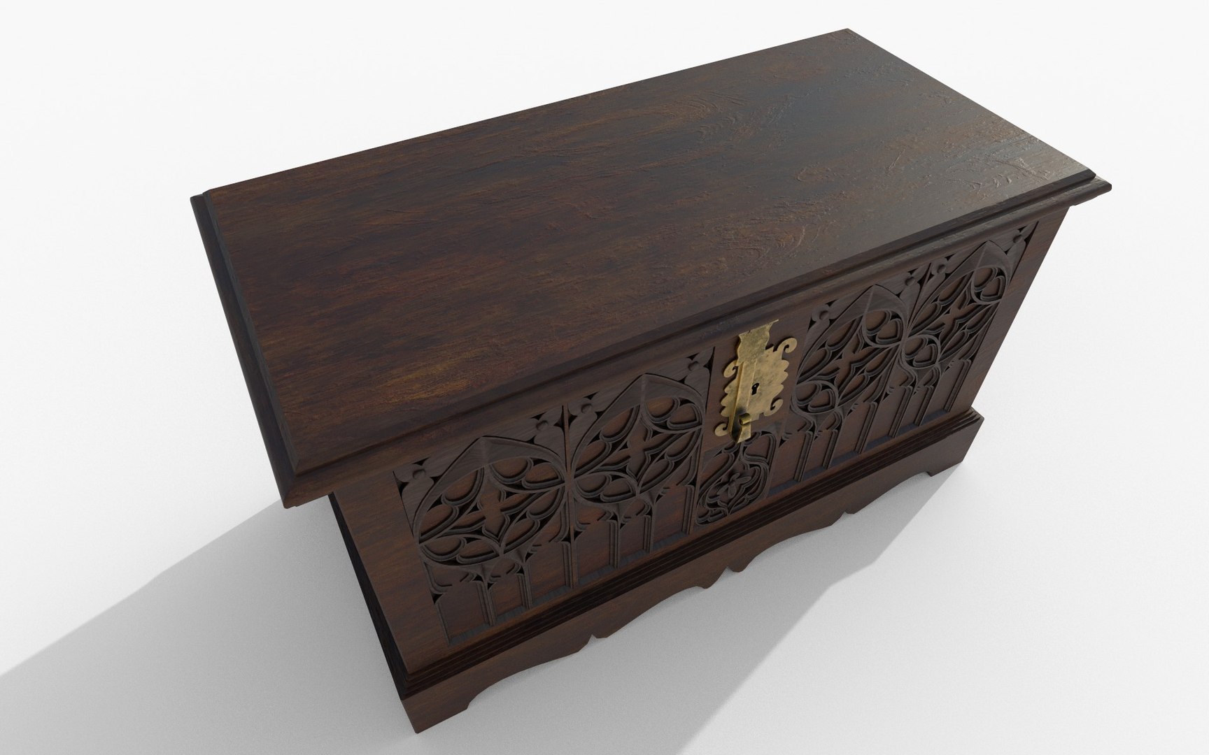 Gothic Chest Model - TurboSquid 1793162