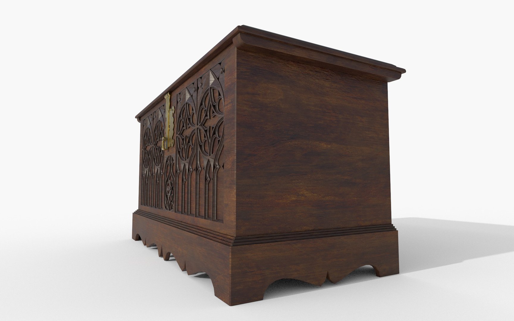 Gothic Chest Model - TurboSquid 1793162