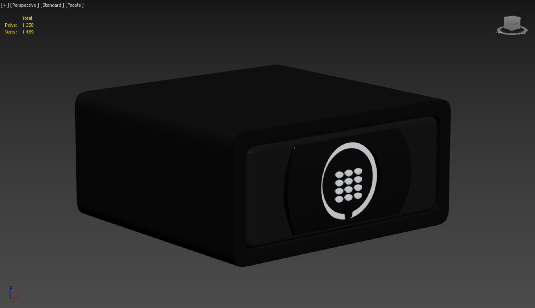 Safe Box Elsafe Infinity II 3D Model TurboSquid 1897071