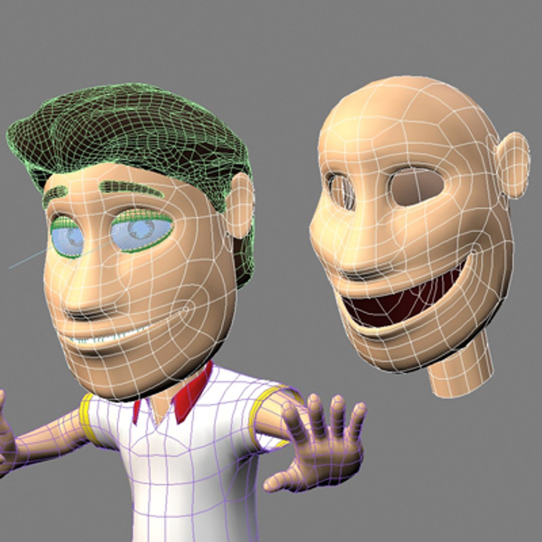 Max Character Rigged