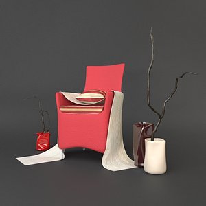 arm chair artie 3d max