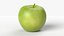 Green Apple PBR Scan Retopo
