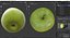 Green Apple PBR Scan Retopo