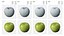 Green Apple PBR Scan Retopo