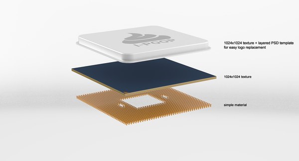 3D model generic cpu - TurboSquid 1361457