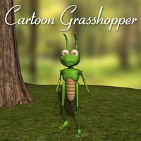 Cartoon Grasshopper