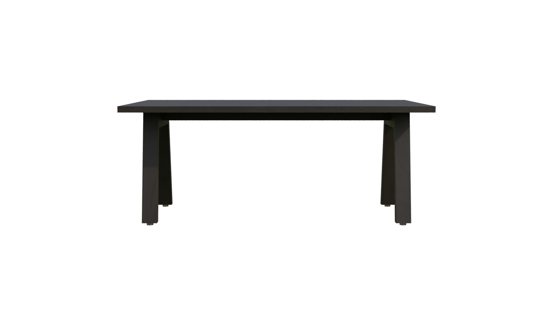 Broad Communal Table Small 3D model - TurboSquid 2107239