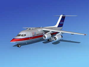 Bae 146-100 3D Models for Download | TurboSquid