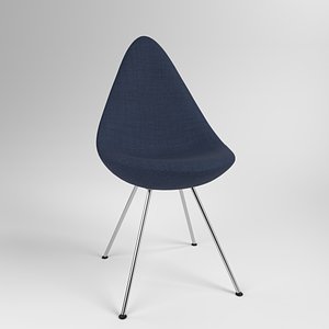 3D model interior fritzhansen drop clothe