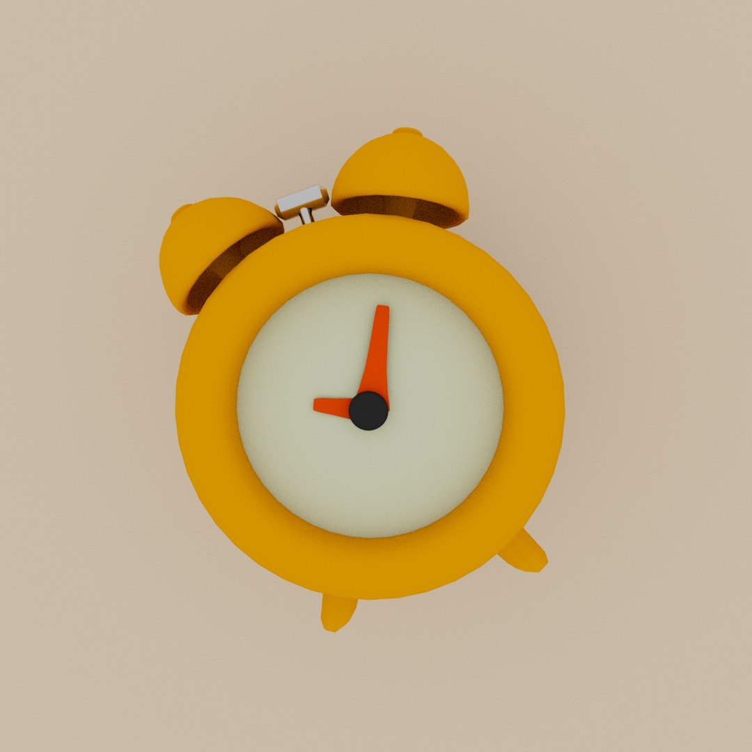 Soft Clock Model - TurboSquid 2113523