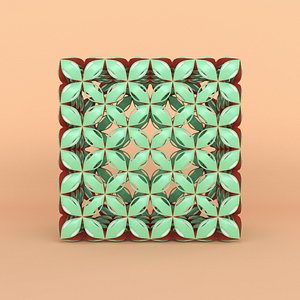 3D pattern cube