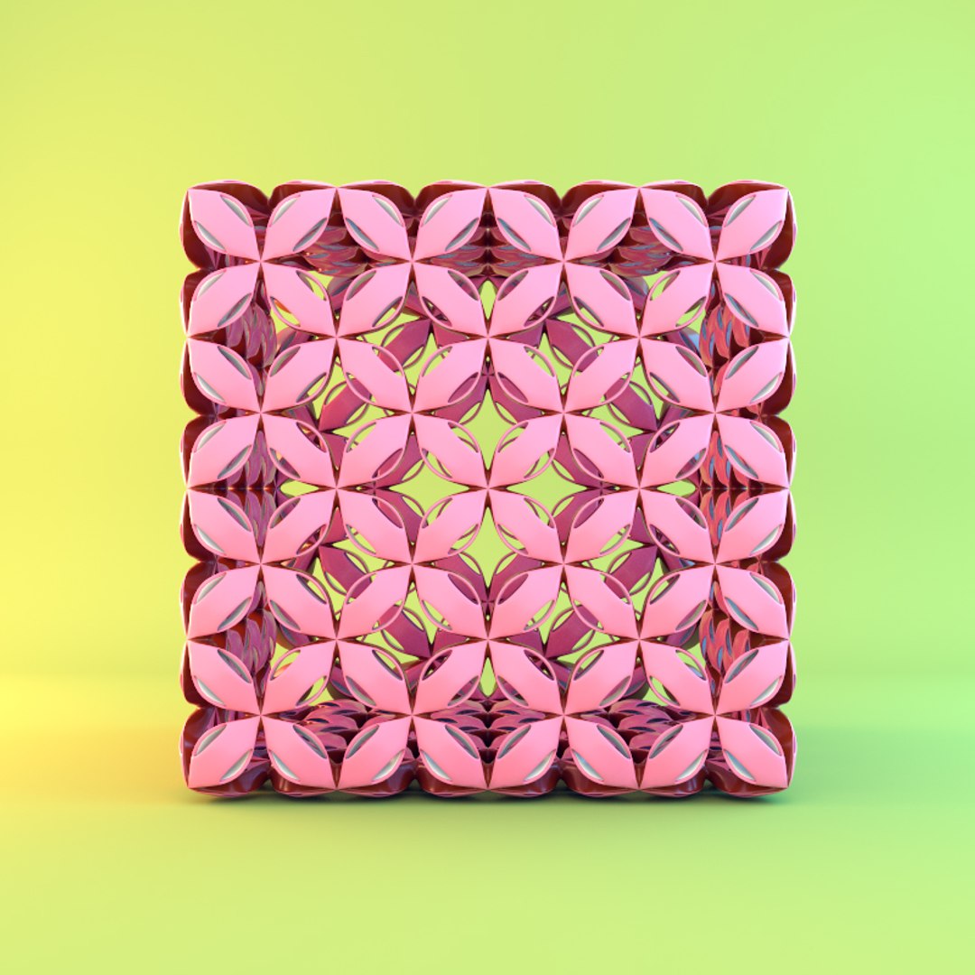 3D pattern cube - TurboSquid 1575189