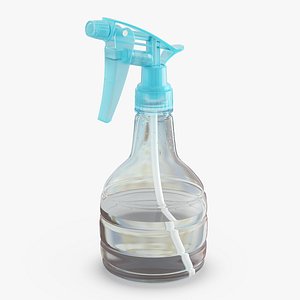Plastic Water Spray Bottle