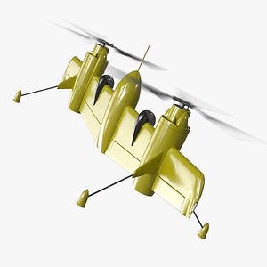 Experimental UAV Blown Wing Technology Green