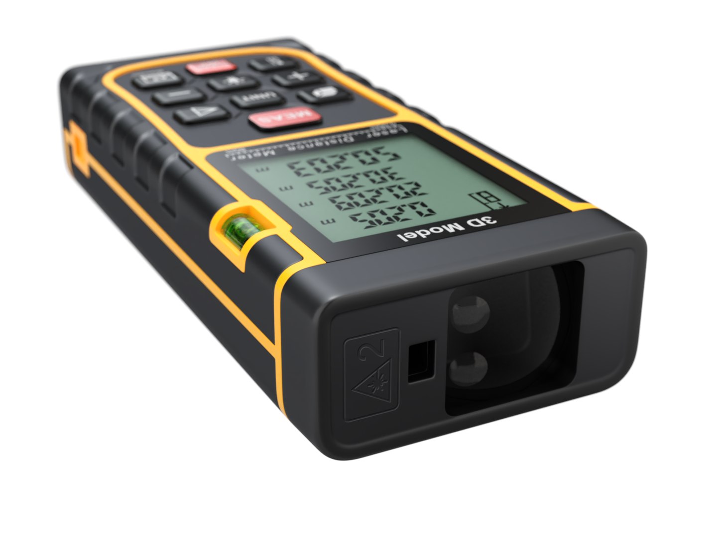 3D distance laser meter - TurboSquid 1366544